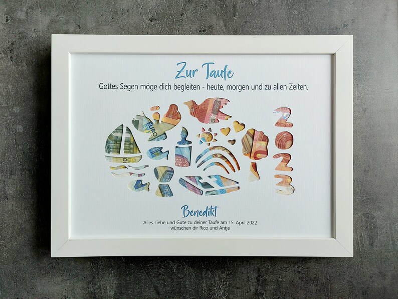 Taufgeschenk Junge, Taufgeschenk Mädchen, Geldgeschenk zur Taufe, Taufe Geschenk Junge, Taufe Geldgeschenk, Taufe Fisch,