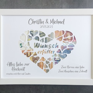Money gift for wedding, personalized wedding gift, wedding gift money, personalized wedding gift, gift for bride and groom