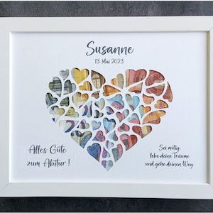 Regalo de dinero graduación graduación regalo personalizado dinero chica, idea de regalo de graduación niño para marco de imagen