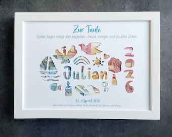 Baptism money gift card, Baptism money fish gift picture, Baptism money gifts for boys, Baptism money gift for girls, Money in a picture frame