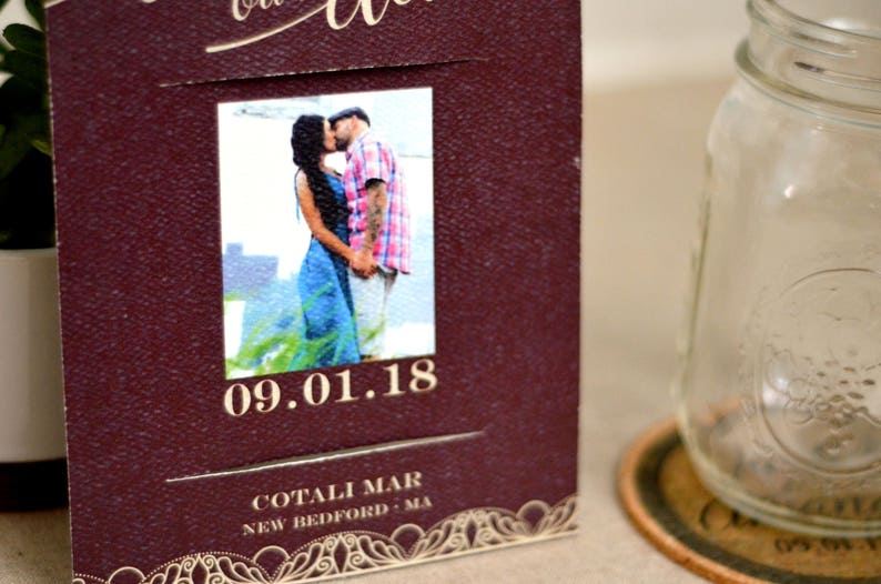 Personalized Coaster Save the Dates Cork Coasters Wedding Etsy