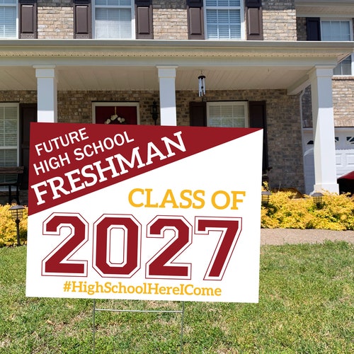 8th Grade Signs Graduation Yard Sign High School Graduation Etsy