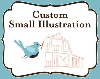 ADD ON - SMALL Custom Illustration