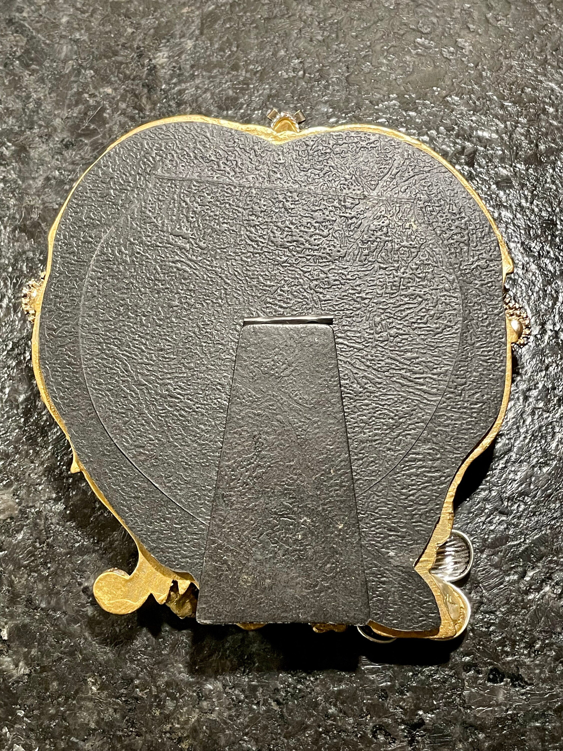 Vintage Jeweled Picture Frame queen of Hearts Etsy