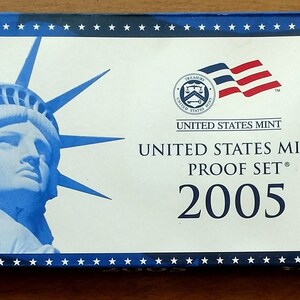 2005 US Proof Set - Still in original packaging