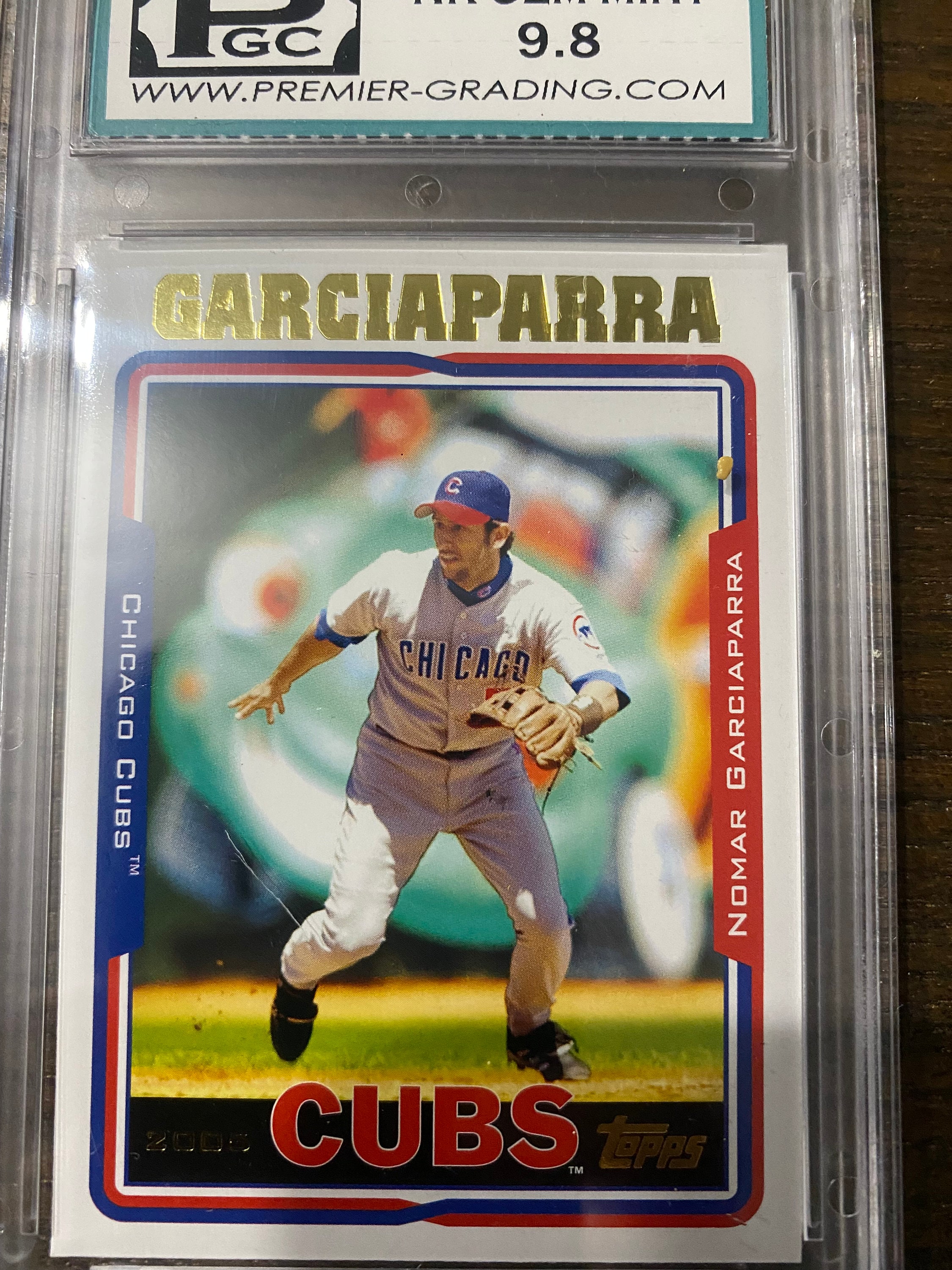 Nomar Garciaparra 2005 TOPPS Card Graded 9.8 Baseball 