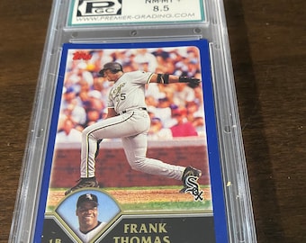 Frank Thomas -2002 TOPPS Card - Graded 8.5 - Baseball Card - gorgeous card