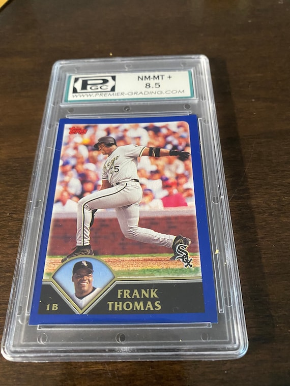 Frank Thomas -2002 TOPPS Card - Graded 8.5 - Baseball Card - Gorgeous Card  - Etsy