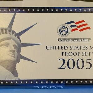 2005 US Proof Set - Still in original packaging