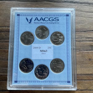 US Collection of graded US Quarters- Graded MS 63 - American Coin Treasures