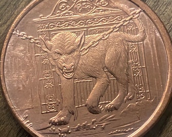 1 ounce Copper Round - .999 copper -Devil Image - Bullion - Collectible Coins - Pure Copper - Must have for ones collection