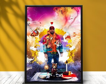 KANYE WEST 11x17 /"Black Light/" Poster 1