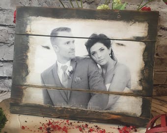 Wood Photo Transfer Barnwood, pallet photo, picture transferred to wood, photo on wood,pallet art, rustic images, rustic wood photos