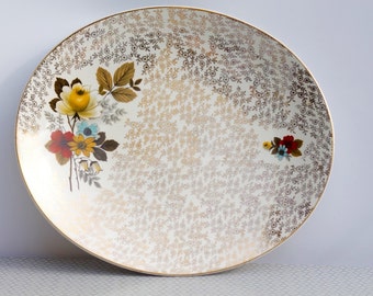 Beautiful Wood and Sons Alpine White Filigree serving platter
