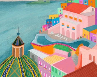 Amalfi Coast Print