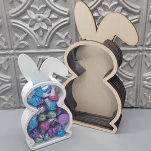 Lapin de Pâques Bonbonnière Fichier numérique Fichier laser SVG