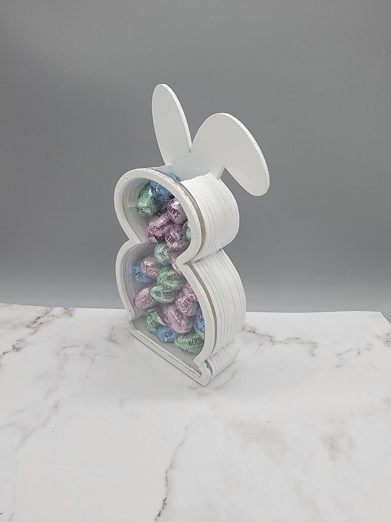Easter Bunny Candy Box Digital File SVG Laser File - Etsy