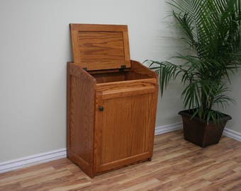 Solid Hamper Wastebasket