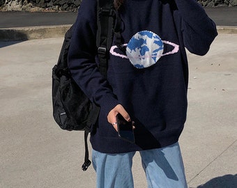baggy sleeve jumper