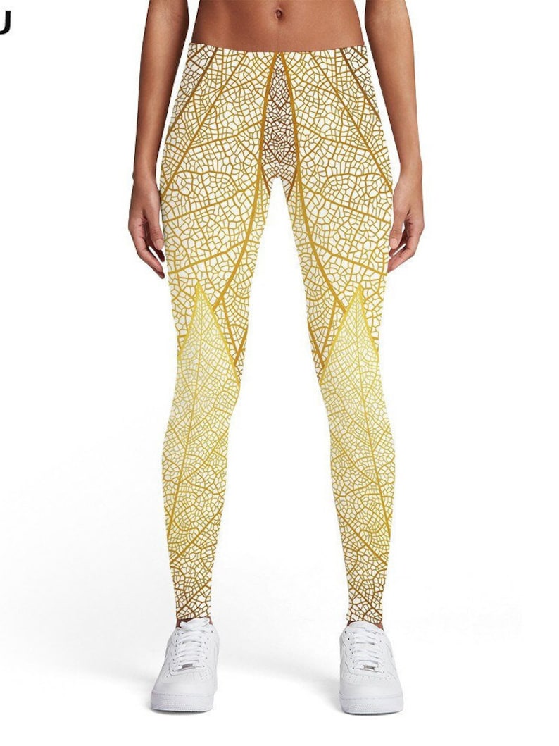 Galaxy Stars World Map Floral Music Note Fun Designs Patterns Sharp Color 3D Printed Compression Front Back Comfortable Leggings Pants