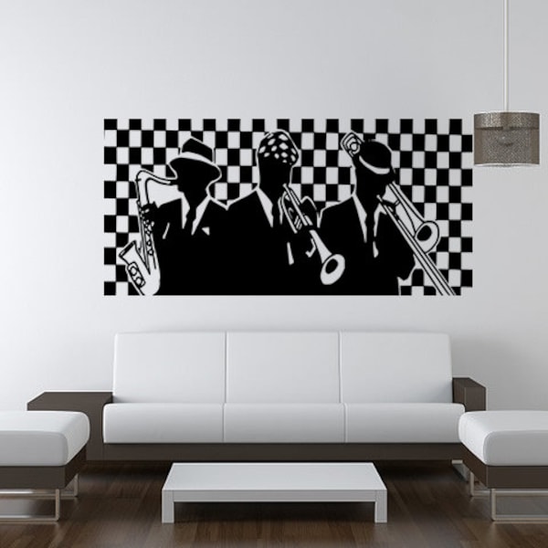 Ska vinyl wall art - Ska City