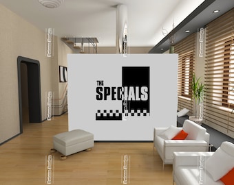 The specials  Ska vinyl wall art