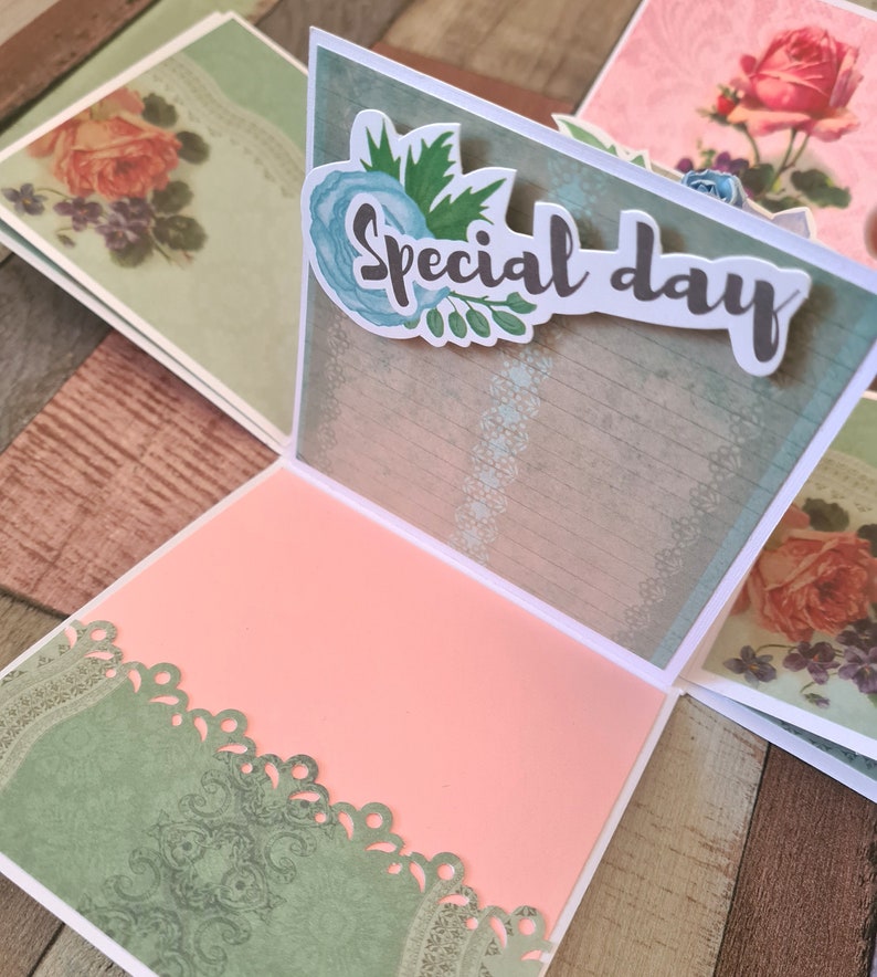 Explosion Box, Magical Explosion Box, Exploding Box, Scrapbook Box