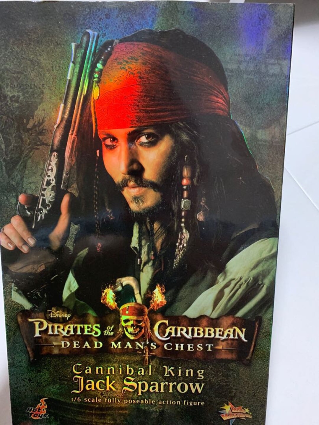 Hot Toys Pirates of Caribbean Jack Sparrow Figure 1/6 Scale - Etsy