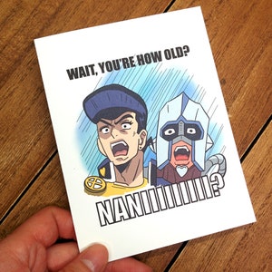 Funny Anime Birthday Card - Weeb Birthday, Pop Culture Birthday, Anime Cards, Internet Memes, Internet Humor, Birthday Humor, Rude Birthday