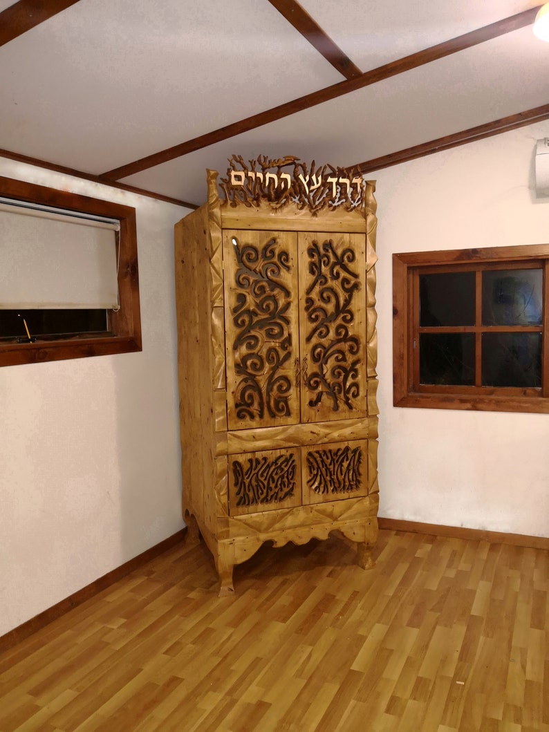 Synagogue Furniture the Torah Ark by Asaf Man, Handmade Only From the