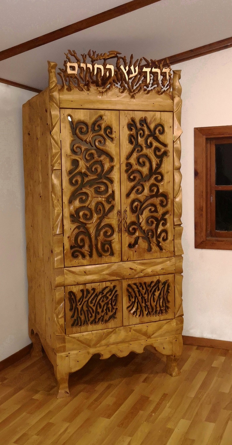 Synagogue Furniture the Torah Ark by Asaf Man, Handmade Only From the
