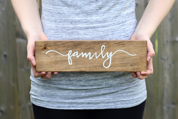 Family Signs Wooden Family Sign Family Wooden Signs Etsy