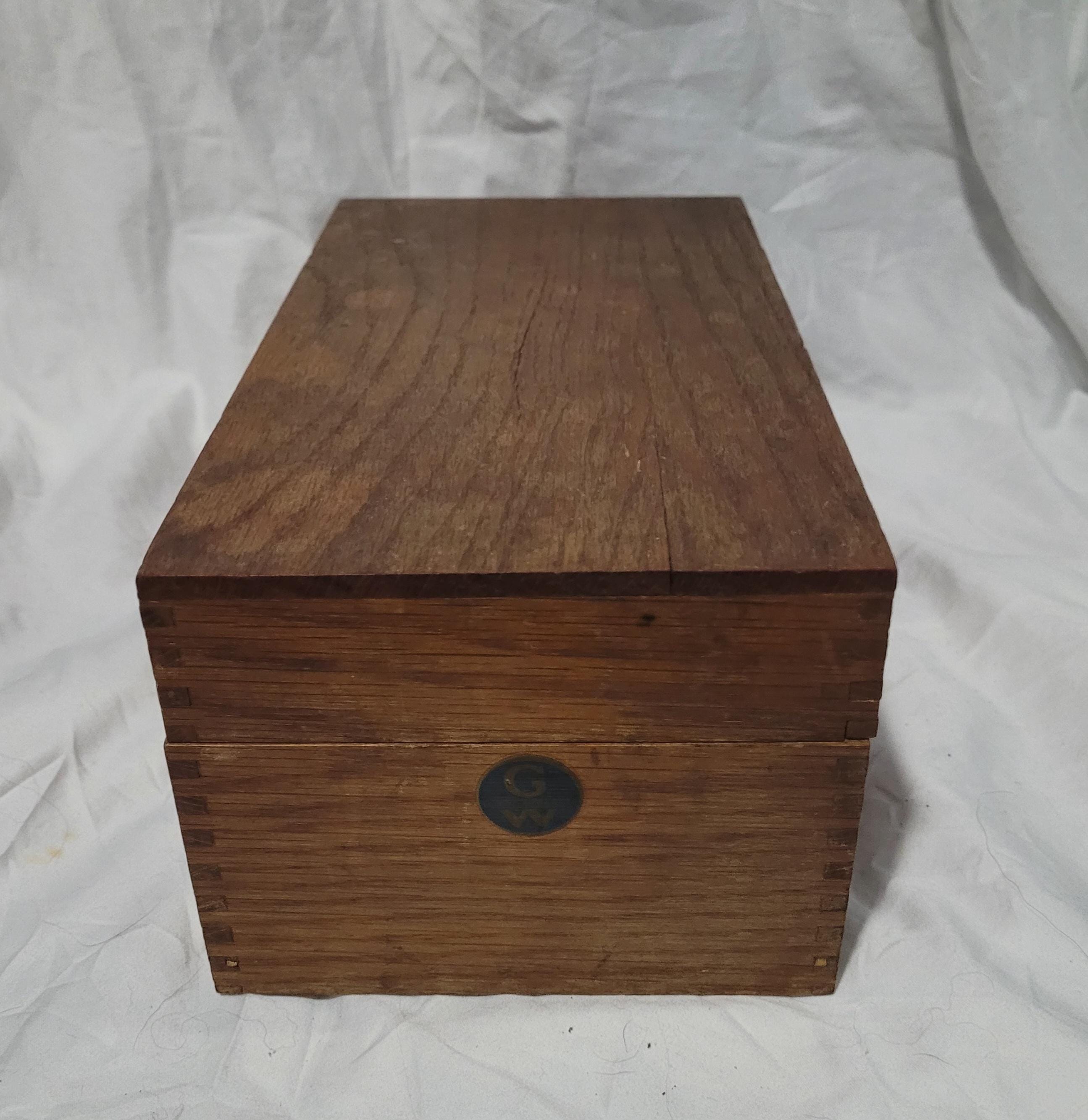 Antique Index Box - Etsy