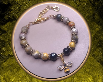 Bumblebee Charm Bracelet