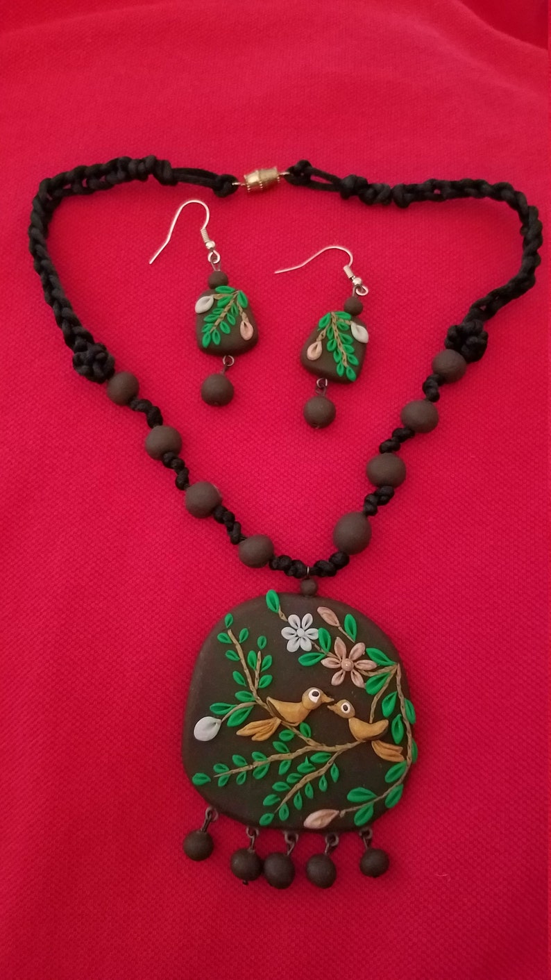Handmade polymer clay jwellery