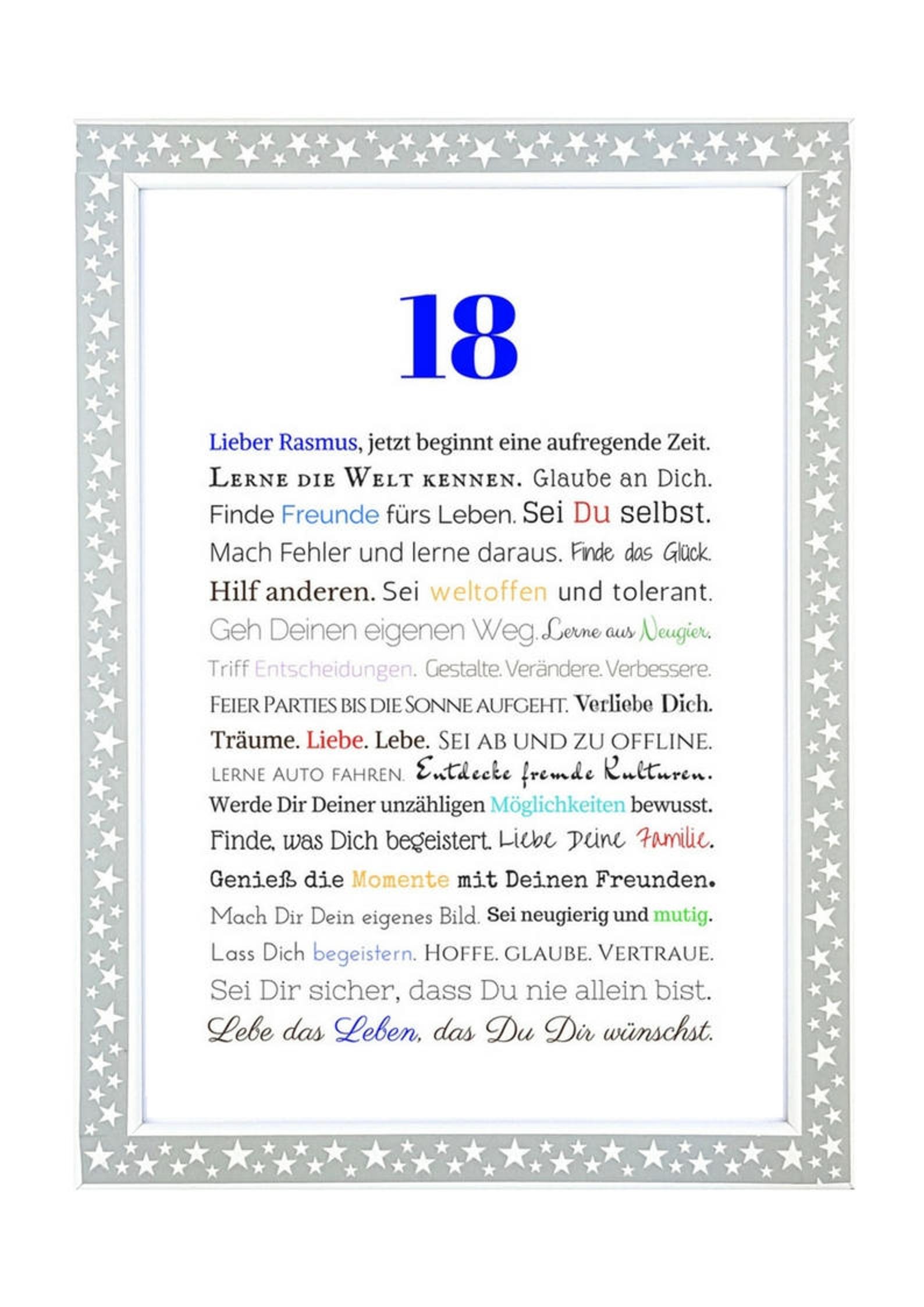 18. Geburtstag Jungen Geschenk Sohn Geburtstagsgeschenk - Etsy.de