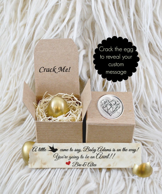 baby announcement ideas for aunts