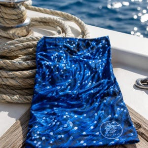 Anemone Coral, Ocean Head Buff & Neck Gaiter – Made from 100% Recycled Materials
