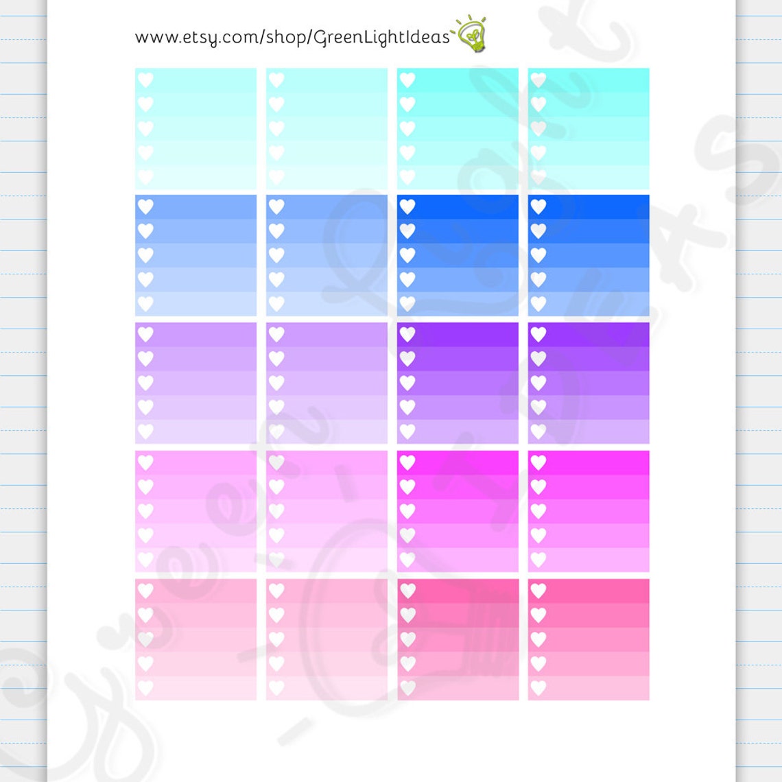 MINI Happy Planner Stickers Printable MINI Happy Planner Etsy