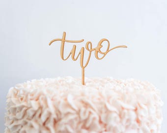 Two Cake Topper