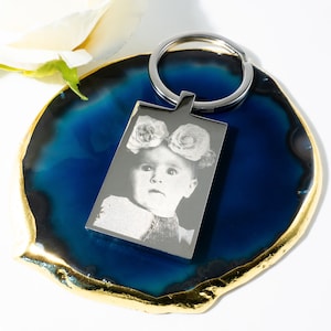 Llavero fotográfico personalizado
