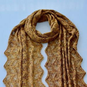 Shawl Knitting pattern / Lace shawl knitting pattern / Wrap knitting pattern / Hanen wrap knitting pattern