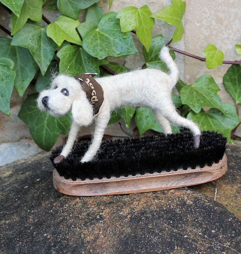 CUTE FELT DOG Needle Felted Labradoodle Dog Lover Etsy UK