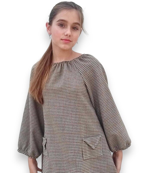 beaded ruffle tulle dress Burberry Beige Check Dress - Burberry - Women