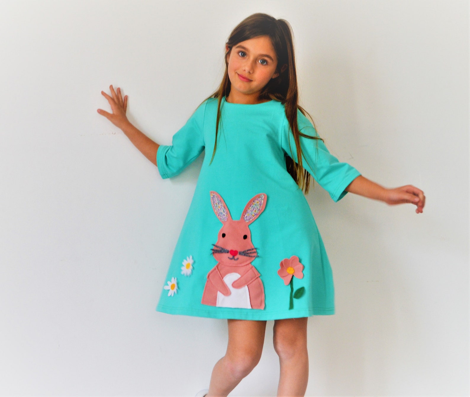 Easter Bunny Bunny Dress Easter Dress Girl's Dress Easter Outfit Infant