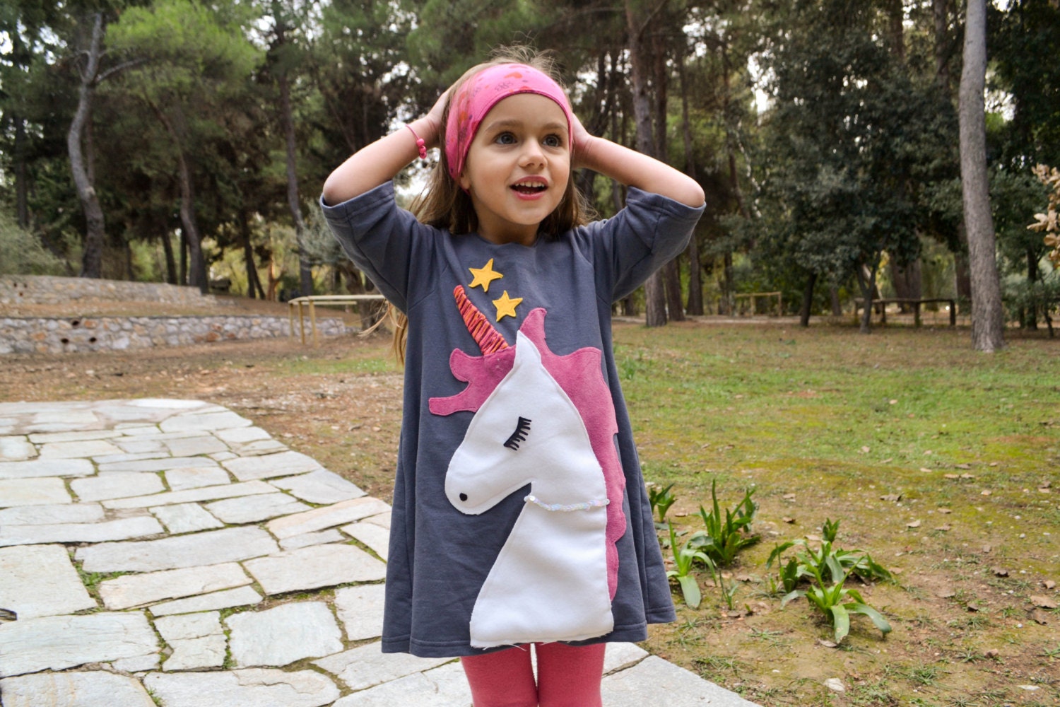 Niña unicornio vestido - Etsy España Niña unicornio vestido - Etsy España
