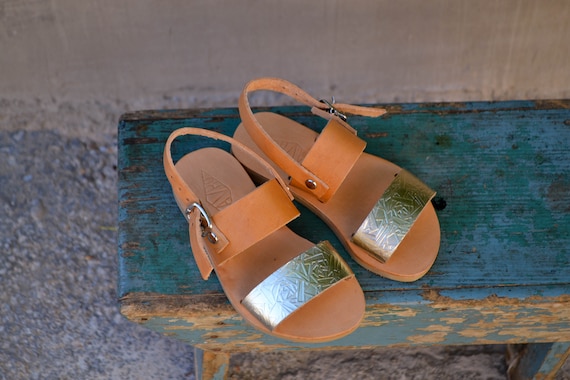 Little luxuries, Girl's Sandals, Summer vacation, sandals for girls, godmother gift ideas, leather shoes, godmother gift to goddaughter,