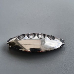 Holger Lindström Finnish Modernist Silver Brooch image 3