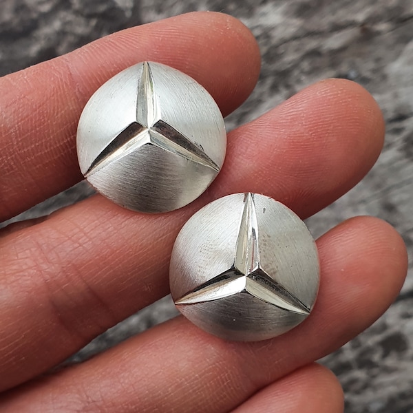 Modernistische stijl Sterling zilveren manchetknopen