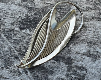 Finnish Modernist Silver Brooch by Erik Granit & Co 1950s